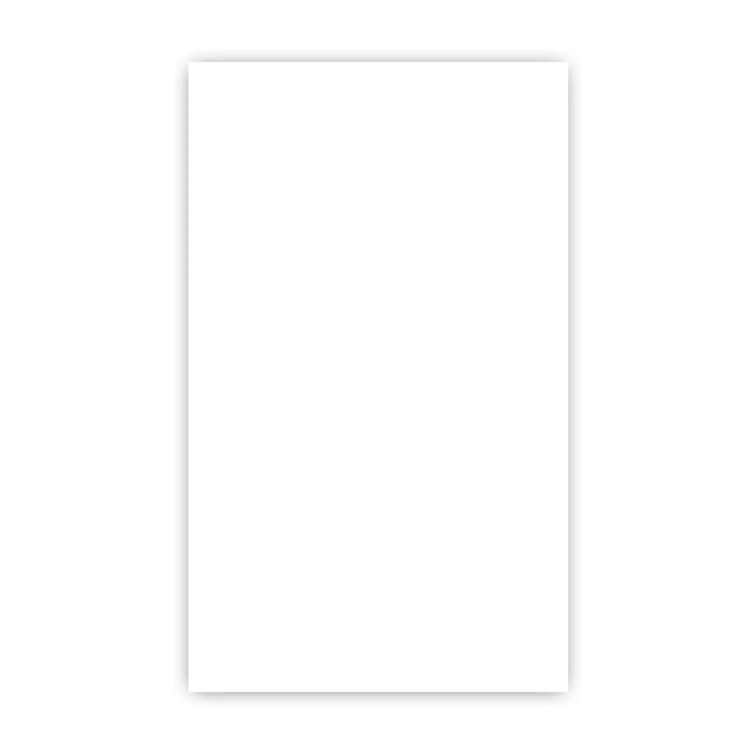 Walllux Duschrückwand Weiss Alu-Verbund 3 mm 125 x 210 cm