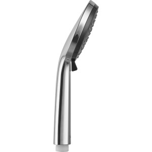 baliv Handbrause HBR-100.150, verchromt mit schwarzem Duschkopf.