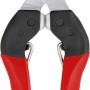 Felco 322 Ernteschere mit roten Stahlgriffen, 19 cm. Präzise Gartenschere für Obst-, Weinbau und Garten.