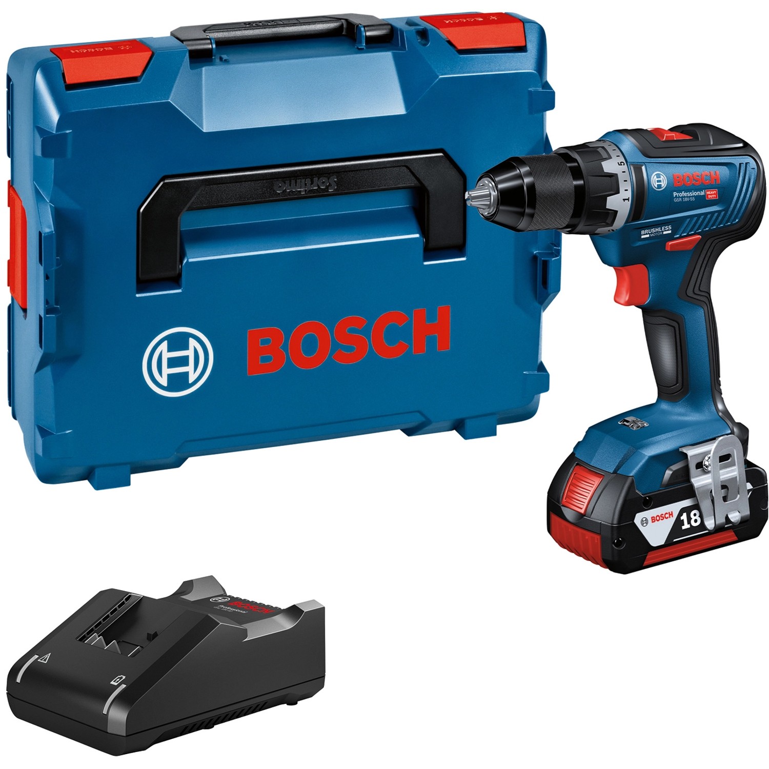 Bosch Akkuschrauber GSR 18V-55