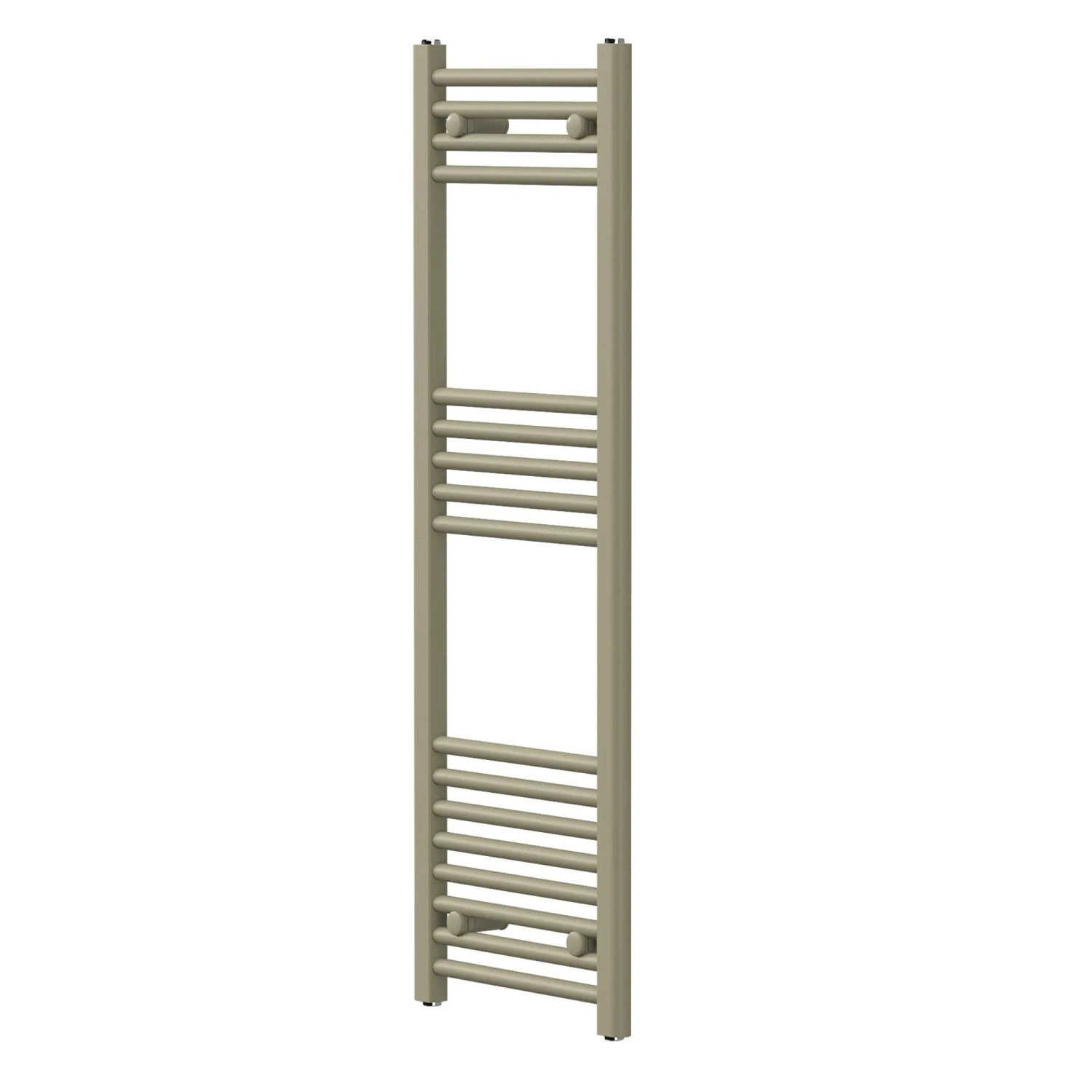 LuxeBath Handtuchheizkörper Sahara 400 x 1200 mm Beige Badheizkörper Gerade Seitenanschluss 375 Watt Leistung