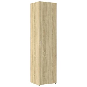 vidaXL Highboard Sonoma-Eiche 50x42,5x185 cm Holzwerkstoff 3281415