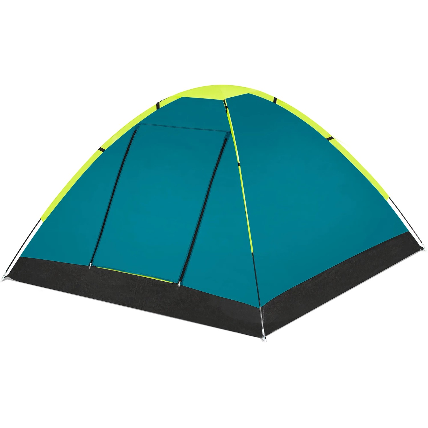 Bestway® 3-Personen-Zelt Cool Ground 3 in Blau und Gelb für Camping & Outdoor.