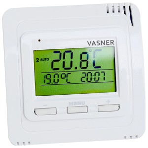 Vasner Funkthermostat-Sender VFTB mit Display für Elektroheizung