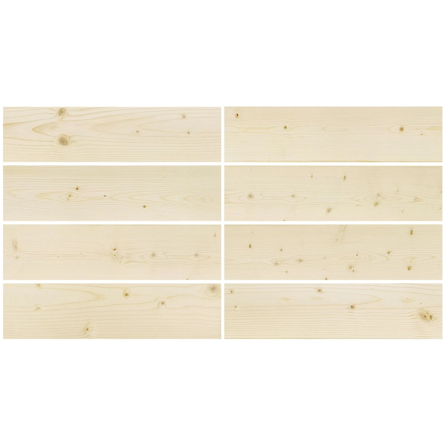 Holz-Rollrost für Erst-Holz Ehebett 140x200 cm, Fichte/Tanne unbehandelt.
