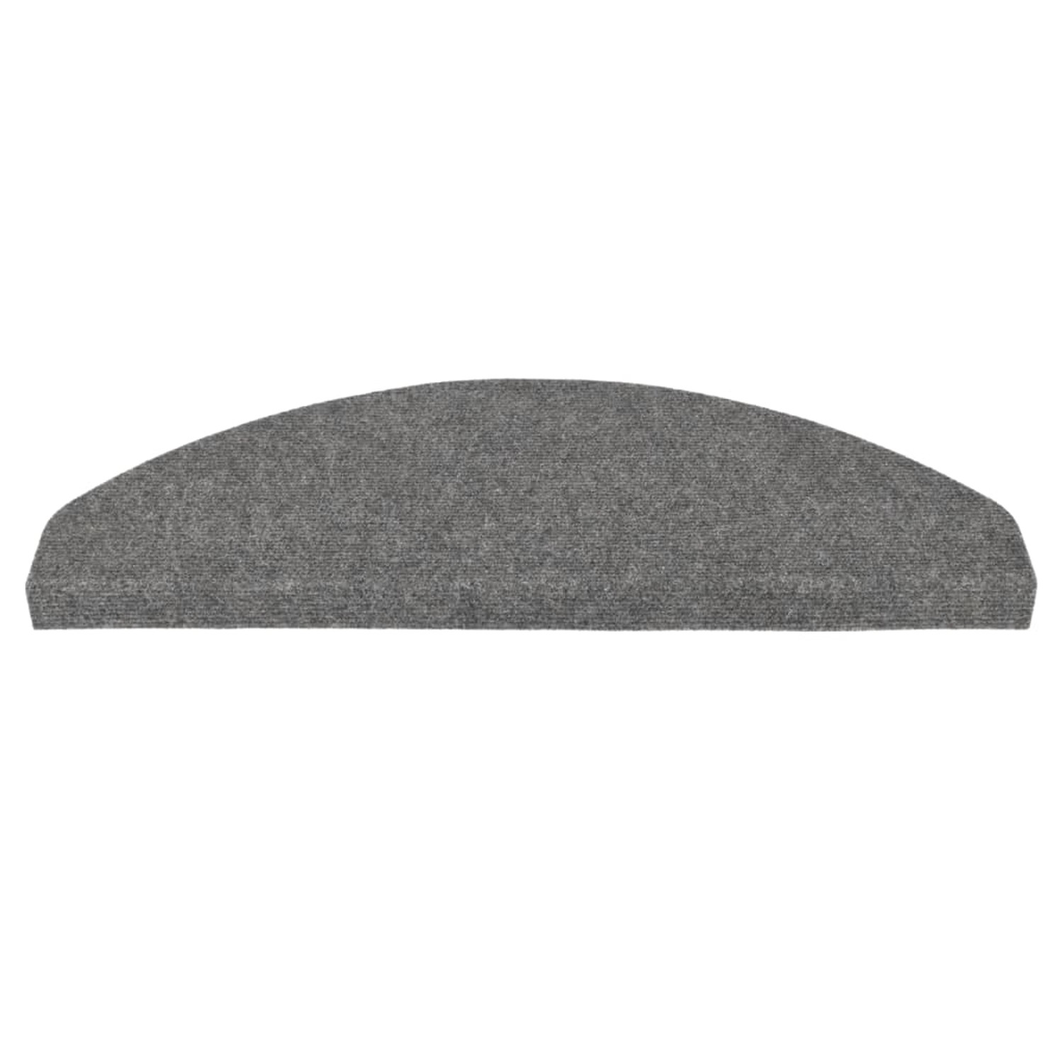 Graue, selbstklebende Stufenmatte, 65x22,5 cm, für Treppen, 15er Set.