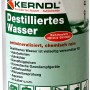 Kerndl Destilliertes Wasser, 1 Liter Flasche, chemisch rein und entmineralisiert.