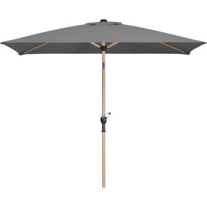 Schneider Marktschirm, 230x150 cm, anthrazit, mit Knickfunktion für optimale Schattenausrichtung.