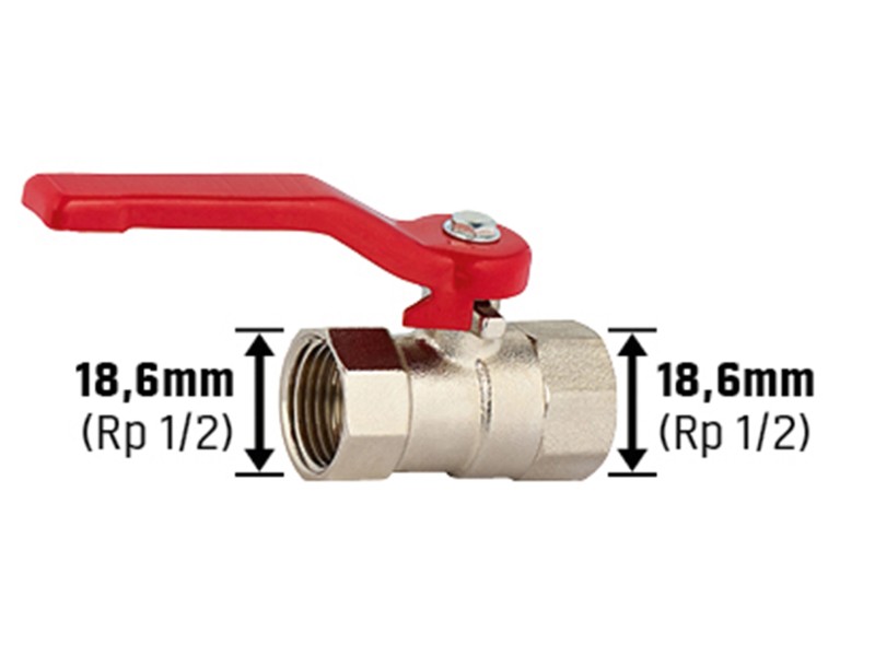 Kugeldüse ST-56 Messing