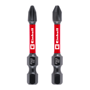 Einhell Impact Bit-Set, 2-teilig, PH2, 50 mm. Bits für Schraubendreher und Akkuschrauber.