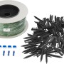 Stiga Installationskit Medium für G Rasenroboter: Kabelrolle, Heringe und Verbinder.