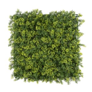 Primaflor Kunsthecke Moos Grün, 50x50cm, für Innen- und Außenbereiche.
