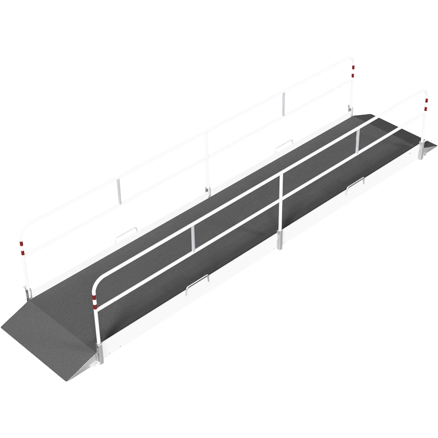 Schake Grabenbrücke Aluminium 1,30 m x 6,70 m Silber
