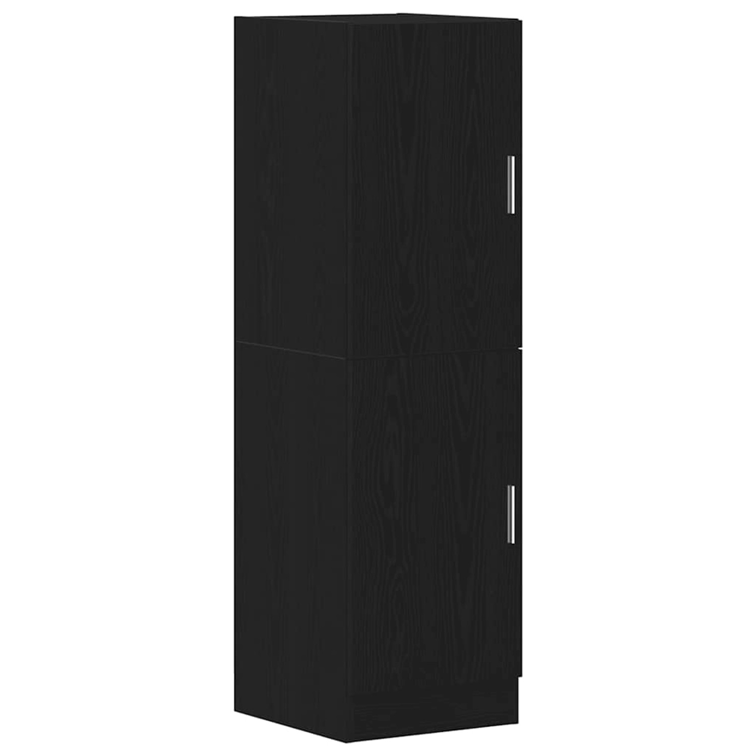 vidaXL Küchenschrank Schwarz 38x41,5x131,5 cm Holzwerkstoff 860113 günstig online kaufen