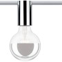 Paulmann URail Spot Ceiling Socket, Chrom, dimmbar. Deckenspot für URail Schienensystem.