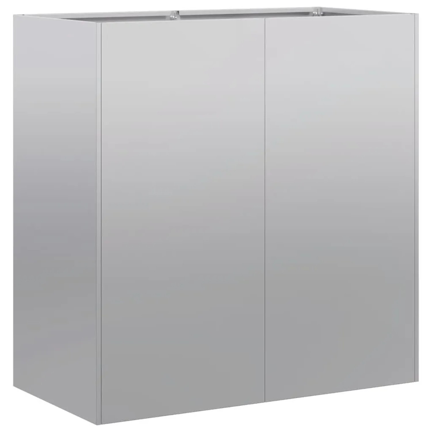 vidaXL Pflanzkübel 80x40x80 cm Verzinkter Stahl 860715
