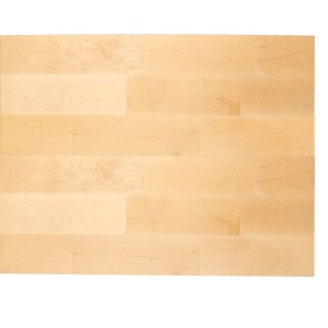 Fein geschliffene Massivholzplatte Birke, 240x60x2,7cm, ideal als Arbeitsplatte.