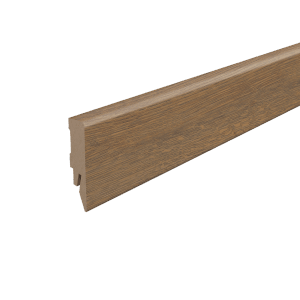 Egger Sockelleiste L742 Kubisch für Fußboden Turin 6 cm Eiche Braun