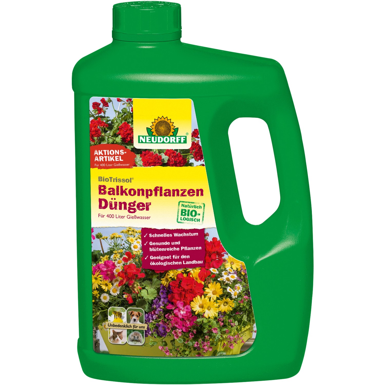 Neudorff Balkonpflanzen Dünger BioTrissol 2 l