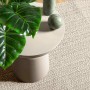 vidaXL Teppich ZIZUR Creme 200x200 cm Jute-Optik Indoor und Outdoor 4010367_2