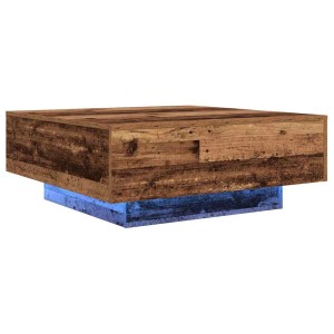 vidaXL Couchtisch Altes Holz Blau 80 x 80 x 31 cm Holzwerkstoff 863000