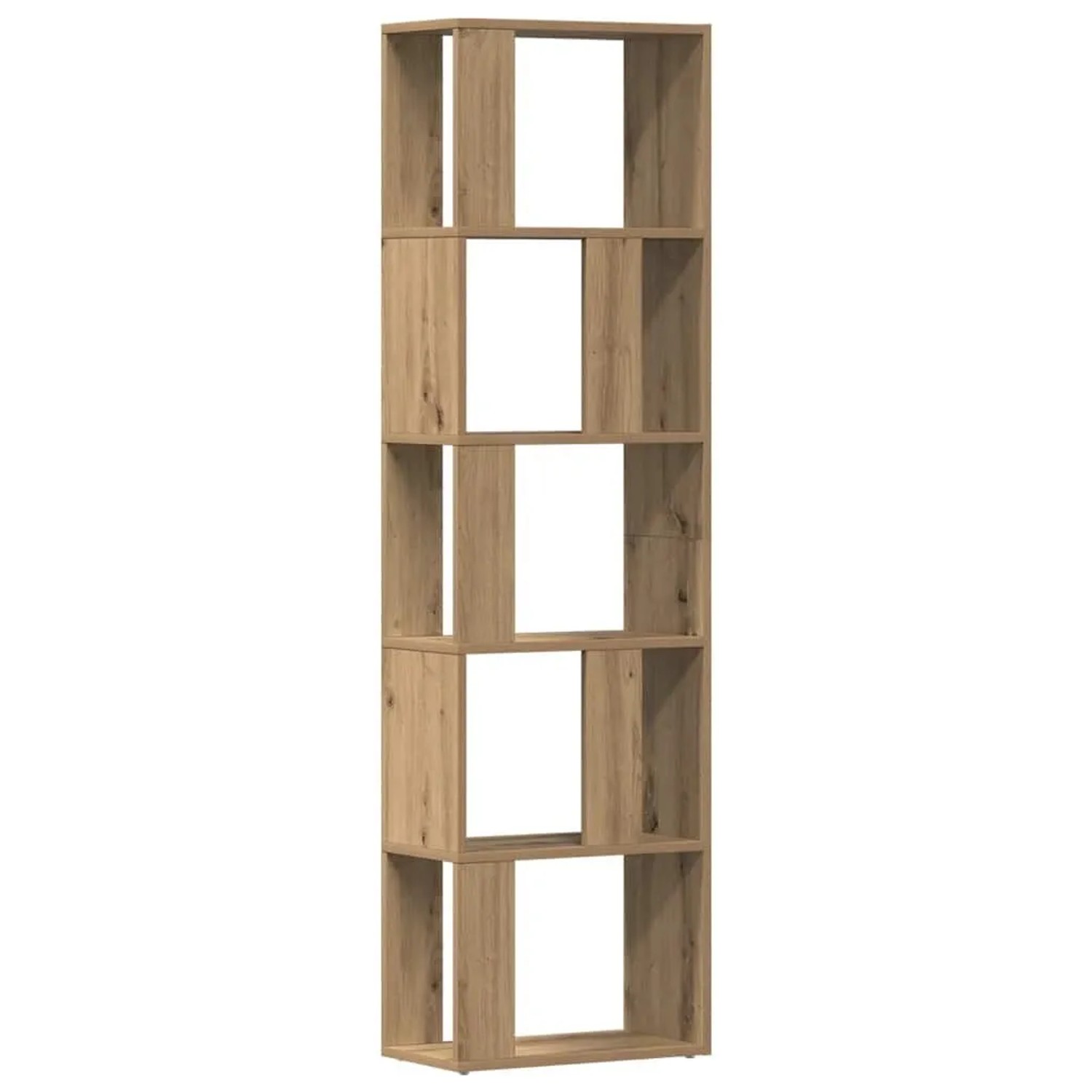 vidaXL Bücherschrank Artisan-Eiche 45x24x159 cm Holzwerkstoff 855785