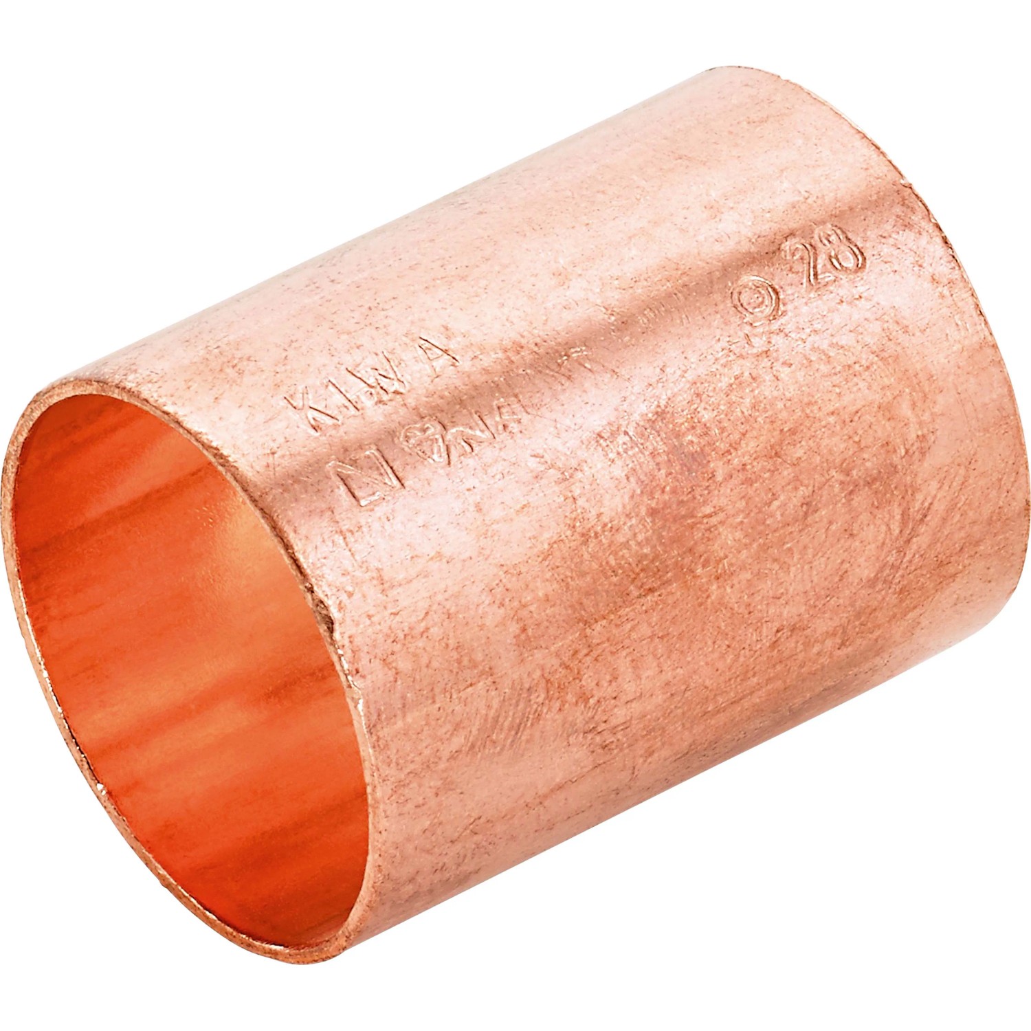 Kupfer Löt-Muffe Typ 5270, 30 mm für Heizung und Wasserinstallation.