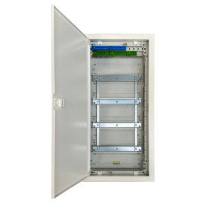 Alphatec Aufputzkleinverteiler POLARIS 4-reihig mit Steckklemme