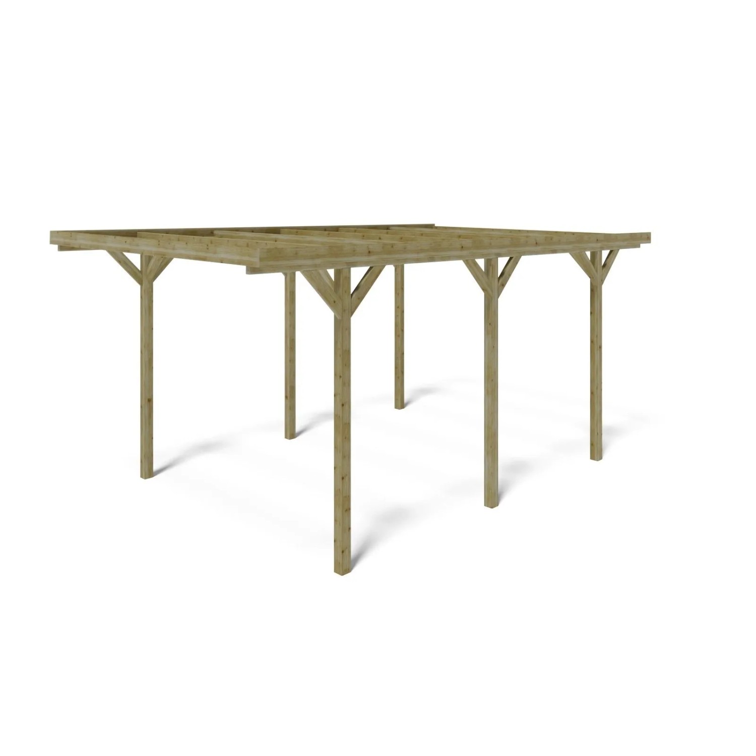 ALTANKA Carport Garagendach 3.04x5.12 m   15.57 m2