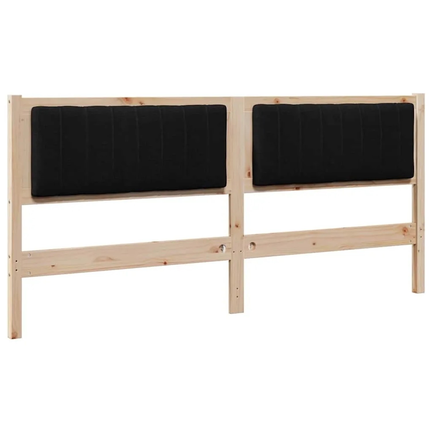 vidaXL Gepolstertes Kopfteil Braun 180 cm Massives Kiefernholz 879051