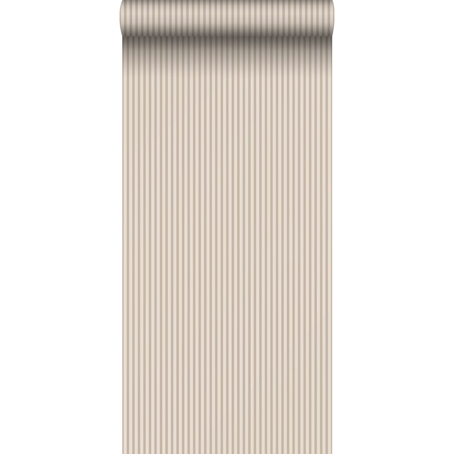 Sanders & Sanders Tapete Streifenmuster Braun 50 x 900 cm günstig online kaufen