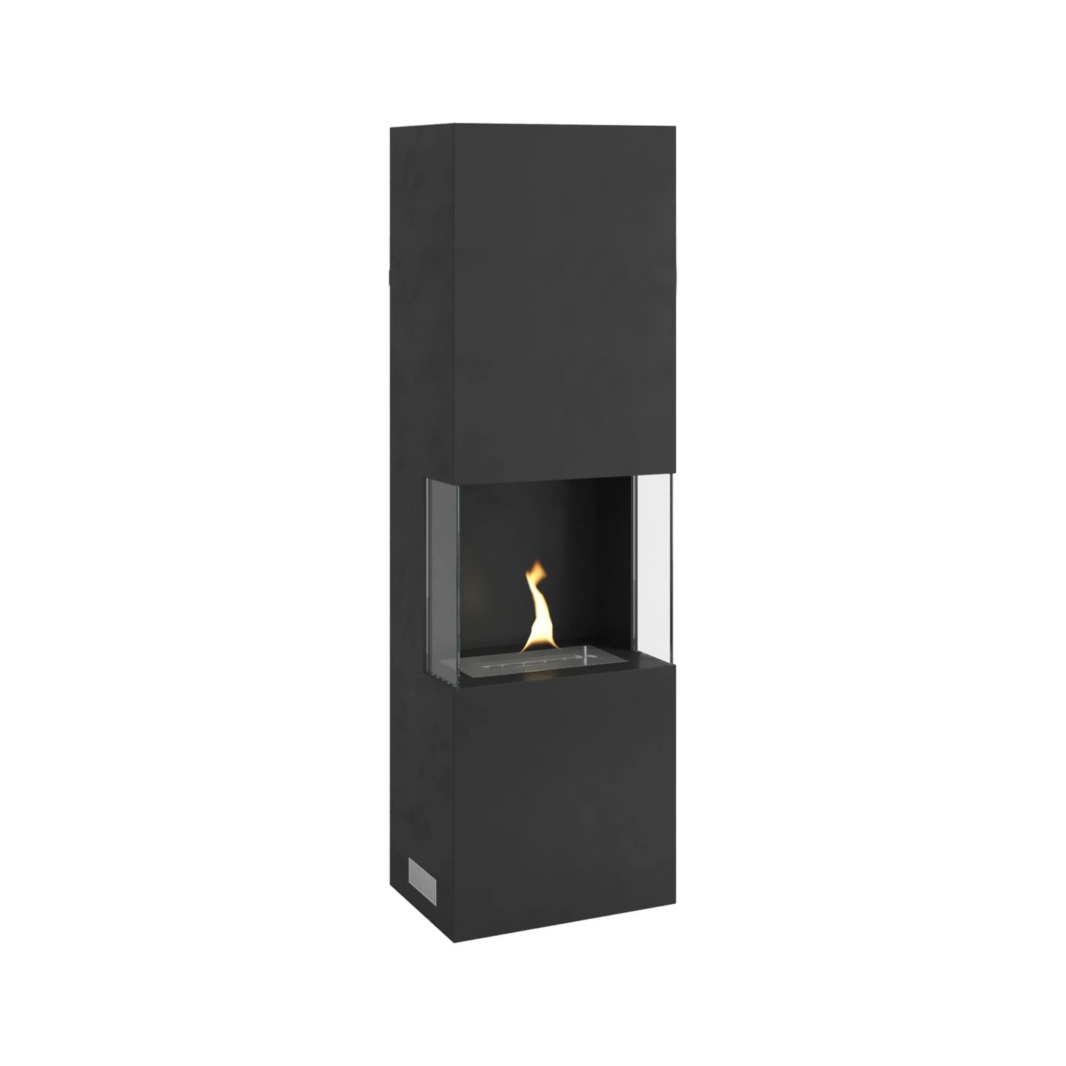 Tenderflame Ambientekamin Indie mit Brenner Schwarz 2 kW günstig online kaufen