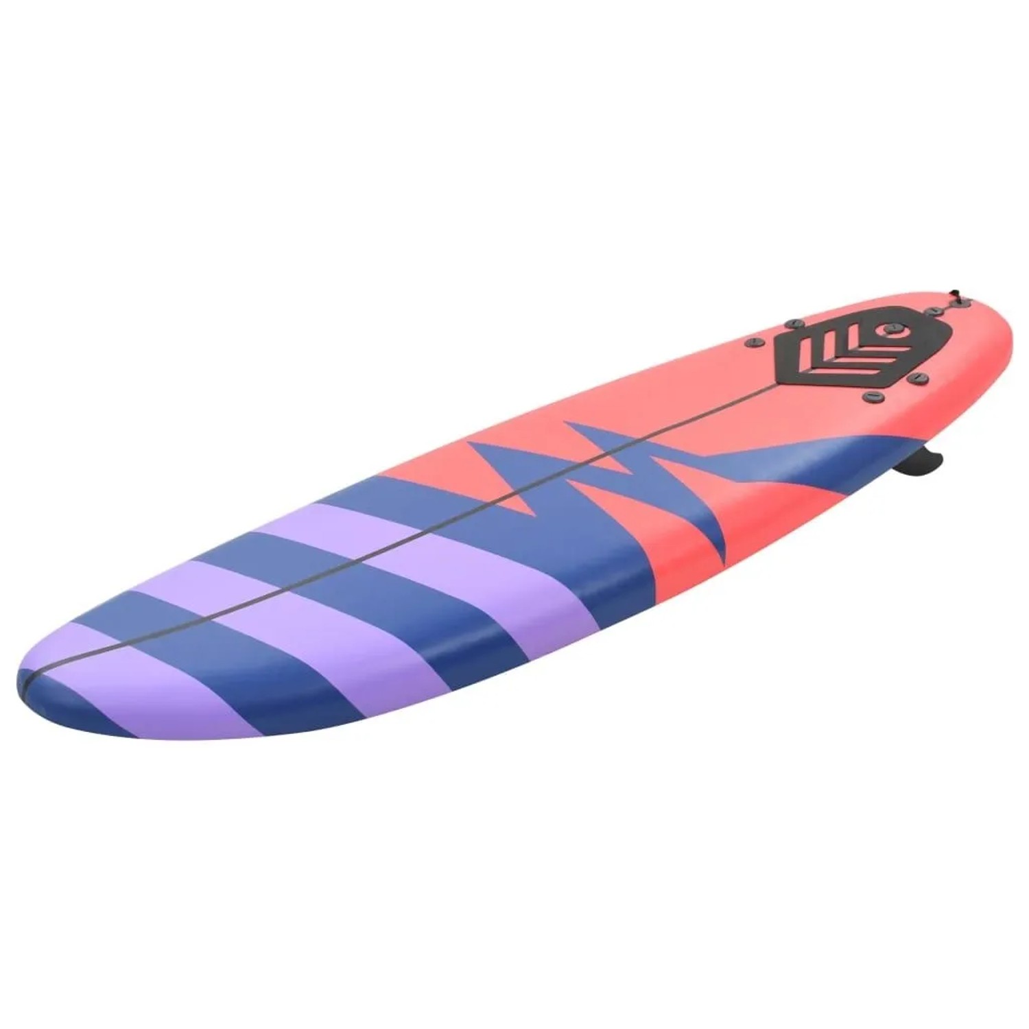 vidaXL Surfbrett 170 cm Streifen 91688_2