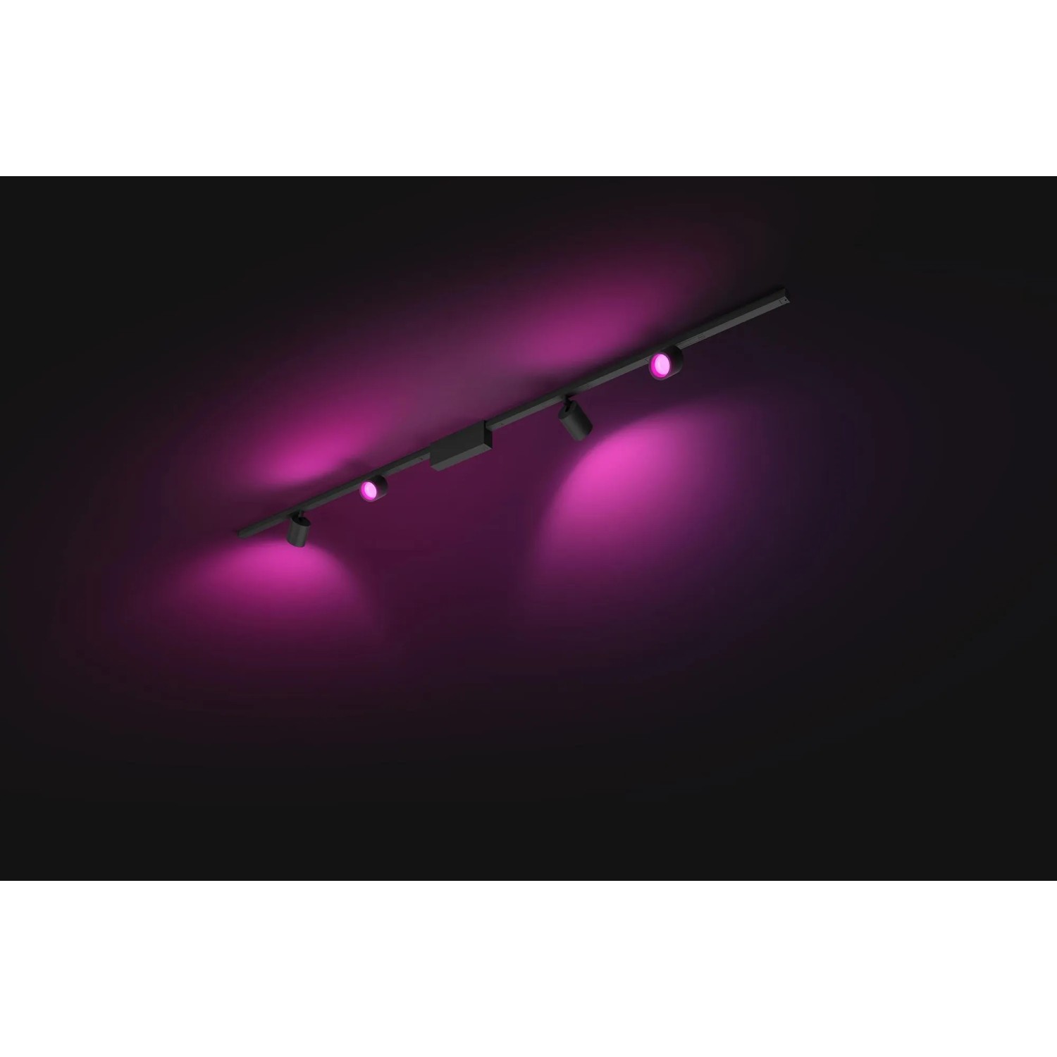 Philips Hue LED-Deckenleuchte Perifo Schienensystem 4 Spots Schwarz_4