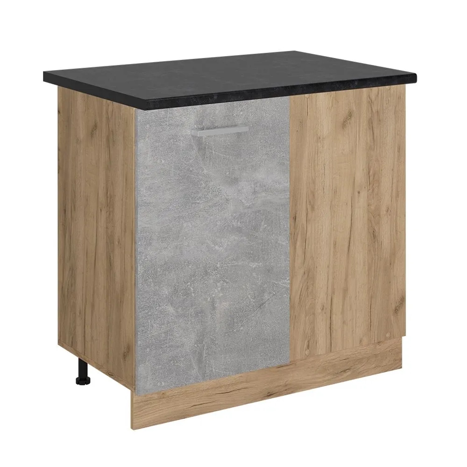 Vicco Eckunterschrank R-Line Beton 86 x 82 AP Anthrazit Art Nr 53978