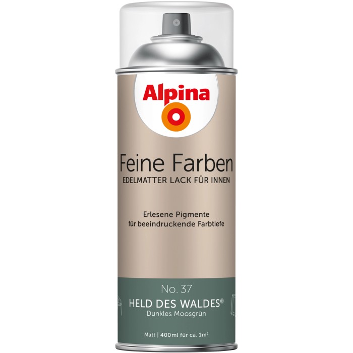 Alpina Feine Farben Held Des Waldes 2,5 L | Held Des Waldes | Grün | 111854