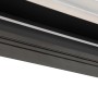 Detailaufnahme: Sunjoy Multi-Pergola Matterhorn in Anthrazit, Terrassenüberdachung.