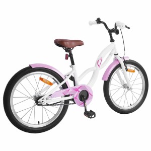 vidaXL Kinderfahrrad 20 Zoll für 6-11 Jahre Alt Weiß 42009661