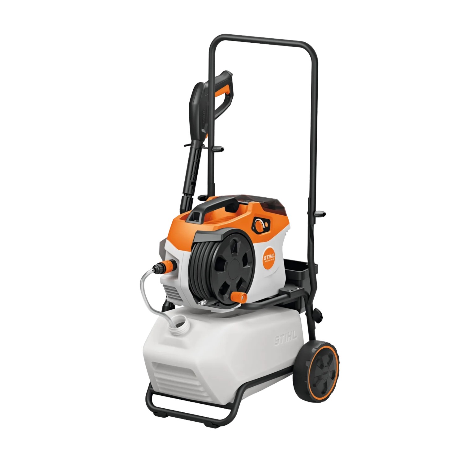 Stihl Fahrwagen mit Wassertank Orange-Grau
