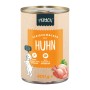 Primox Hunde-Nassfutter Fleischmecker mit Huhn, 400g Dose. Alleinfutter ohne Getreide mit 70% Fleischanteil.