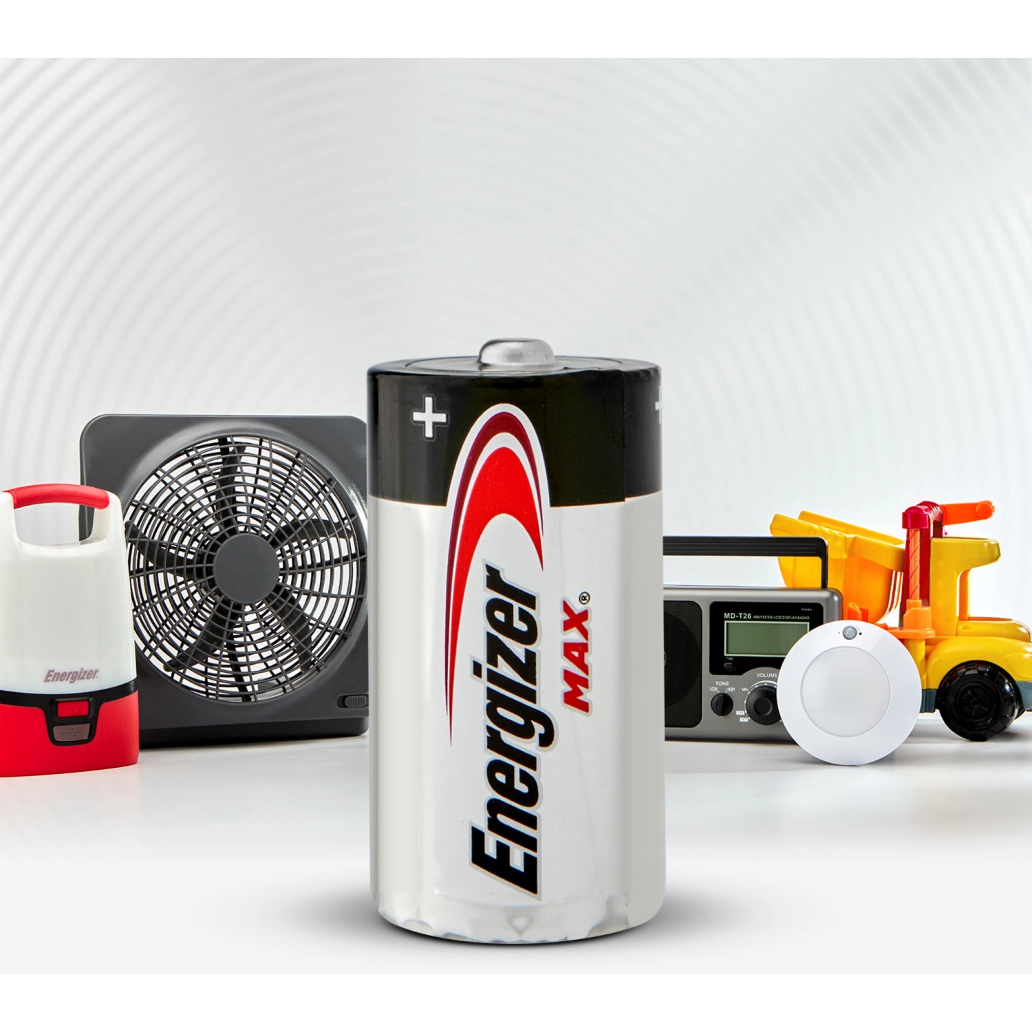 Energizer Max C Baby Batterie, 4er-Pack. Alkali-Batterien für Geräte des täglichen Bedarfs.