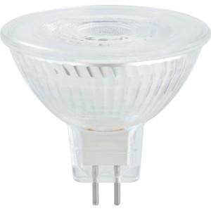 GU5.3 LED Spot MR16 Leuchtmittel, transparent, 4.000 K, 4,5 W, 5er Set.