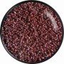 Nahaufnahme Klingspor Schleifband, Korund Korn 120. Dichte, rote Schleifkörner für Bandschleifer Zubehör.