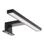 Schwarze SOTECH LED Badleuchte SKY 300mm mit neutralweißem Licht, für Spiegel & Schränke.
