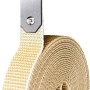 Schellenberg Gurtfix Reparaturset Maxi 23 mm Beige, aufgerollt mit Befestigung.
