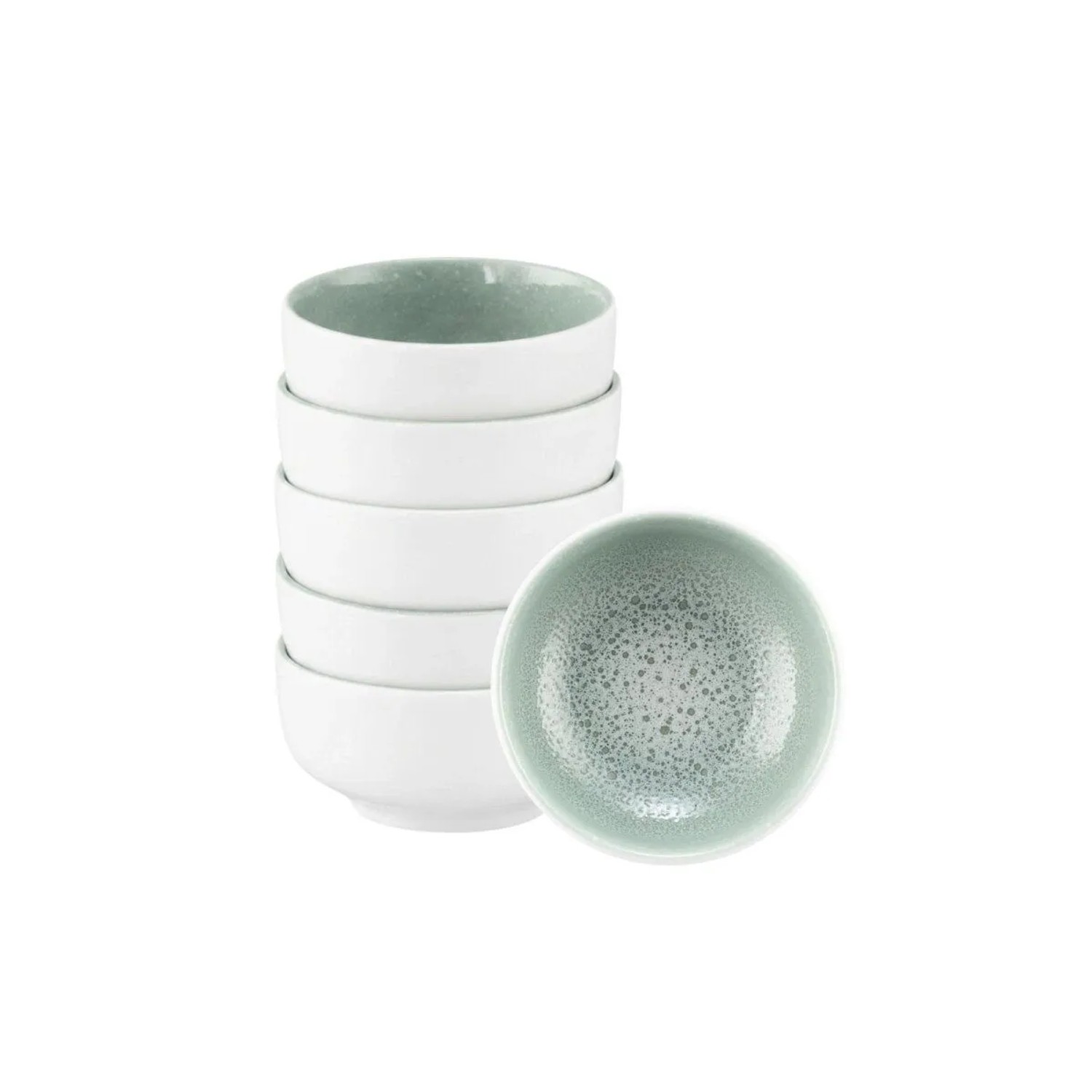 Seltmann Weiden Sento Home Dipschale 8,6 cm 6er Set Aura Mint