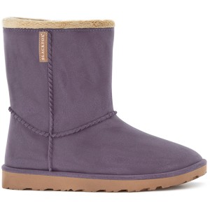 Lila Blackfox Halbstiefel Cheyennetoo, wasserdicht und warm für Gartenarbeiten.