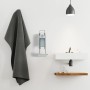 Relaxdays Eurospender Aluminium Silber mit Hebel 500 ml 35 x 14,5 x 33,5 cm 0,9 kg_2