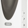 Abus Funk-Türgong Smartvest: Weißer Türgong mit grauer Lautsprechermembran und seitlichen Bedienelementen.