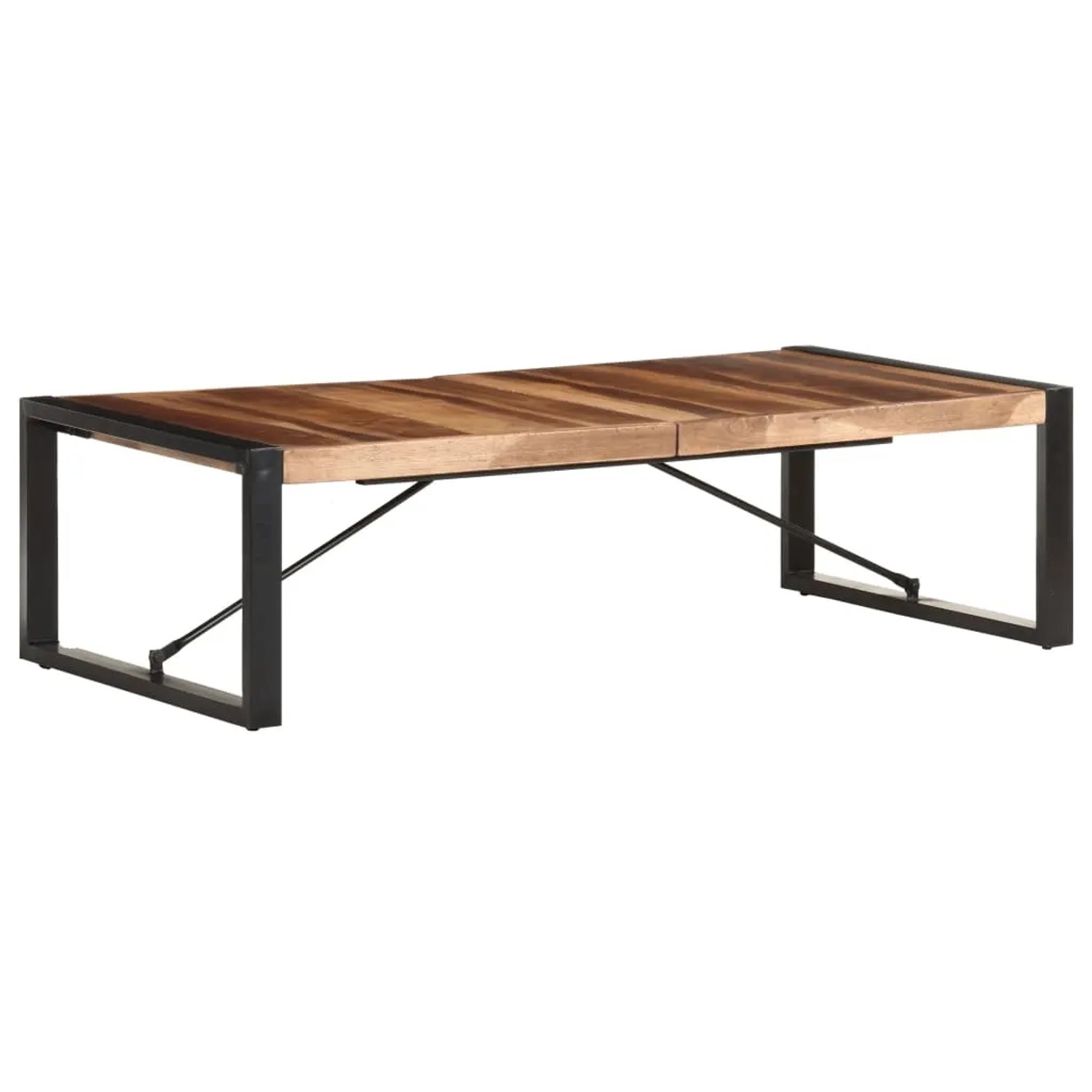 vidaXL Couchtisch 140x70x40 cm Massivholz 321586